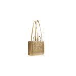 Telfar x Moose Knuckles Quilted Large Shopper Gold