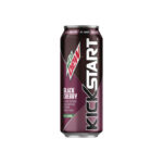 Mountain Dew Kickstart Black Cherry Energizing Juice 16 oz Can