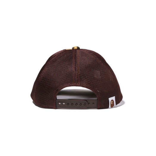 BAPE 1st Camo Sta Mesh Cap Yellow