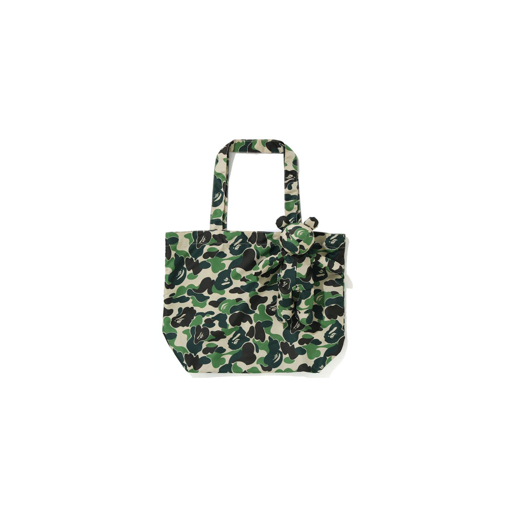 BAPE ABC Camo Bear Eco S Bag Green