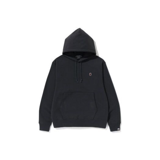 BAPE Ape Head One Point Relaxed Fit Pullover Hoodie (SS23) Charcoal