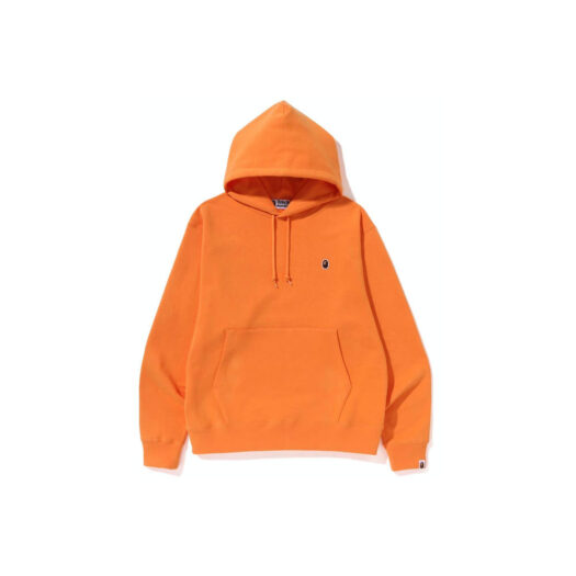 BAPE Ape Head One Point Relaxed Fit Pullover Hoodie (SS23) Orange