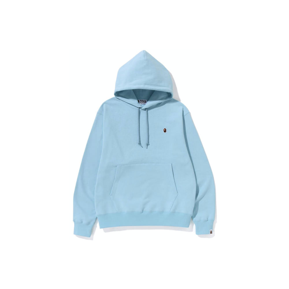 BAPE Ape Head One Point Relaxed Fit Pullover Hoodie (SS23) SaxBAPE Ape ...