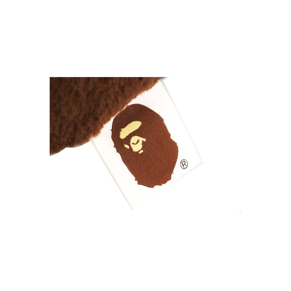 Bape Ape Head Cushion Brown