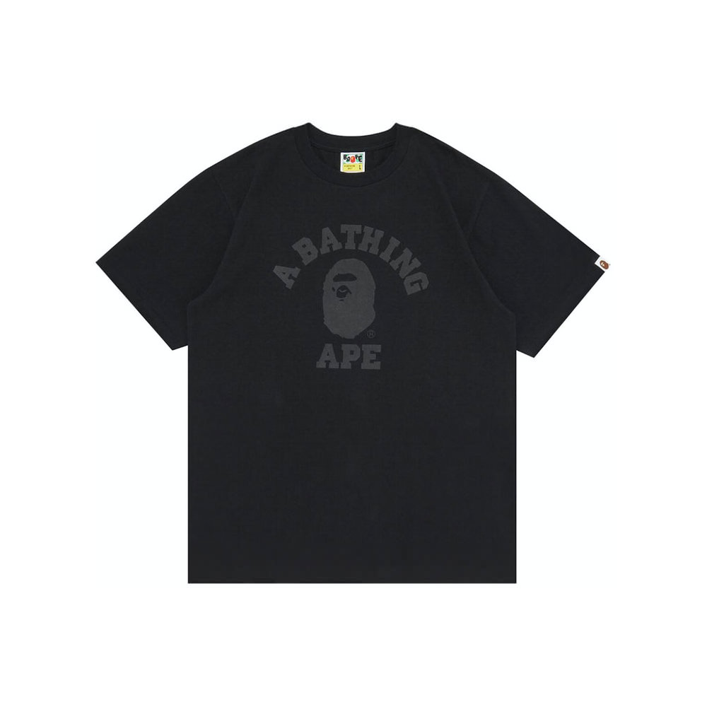 7,560円BEP x BAPE COLLEGE TEE BLACK ベイプ　Tシャツ