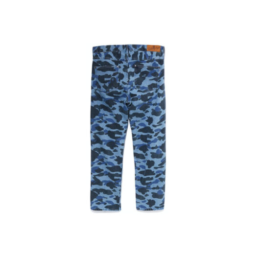 BAPE Color Camo Denim Pants Light Indigo