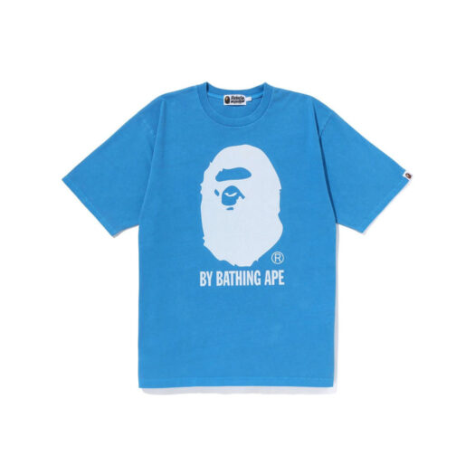 BAPE Overdye By Bathing Ape Relaxed Fit Tee Blue