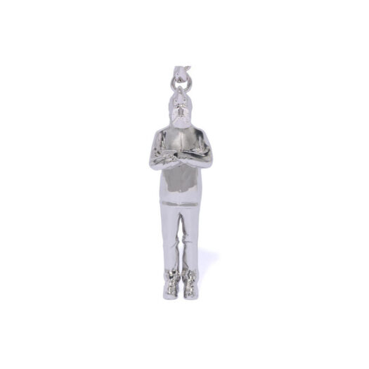 BAPE Shark Seijin Necklace Silver