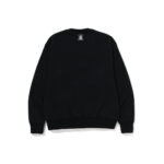 BAPE Smooth NYC Logo Relaxed Fit Crewneck Black