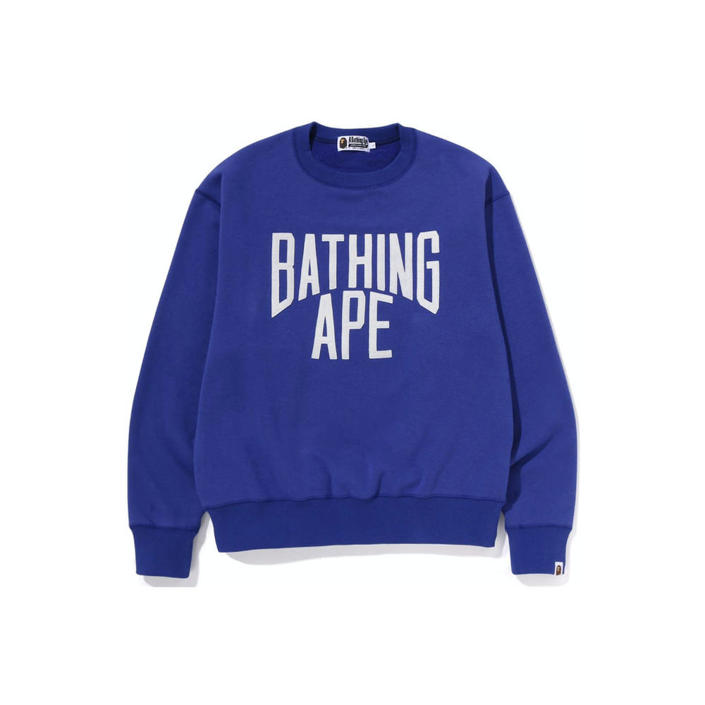 Blue 2025 bape crewneck