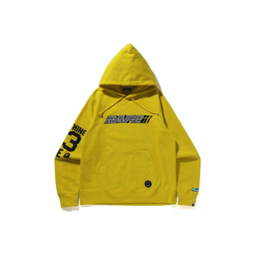 BAPE Speed Racer Pullover Hoodie Yellow