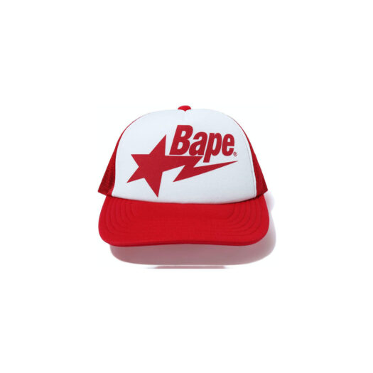 BAPE Sta Mesh Cap (SS23) Red