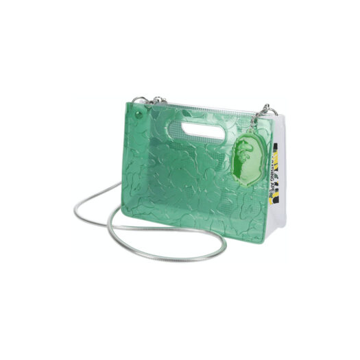 BAPE x nana-nana A5 Horizontal Bag Green Osaka Store Exclusive