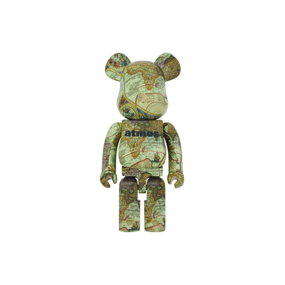 Bearbrick x atmos Aged Map 1000%