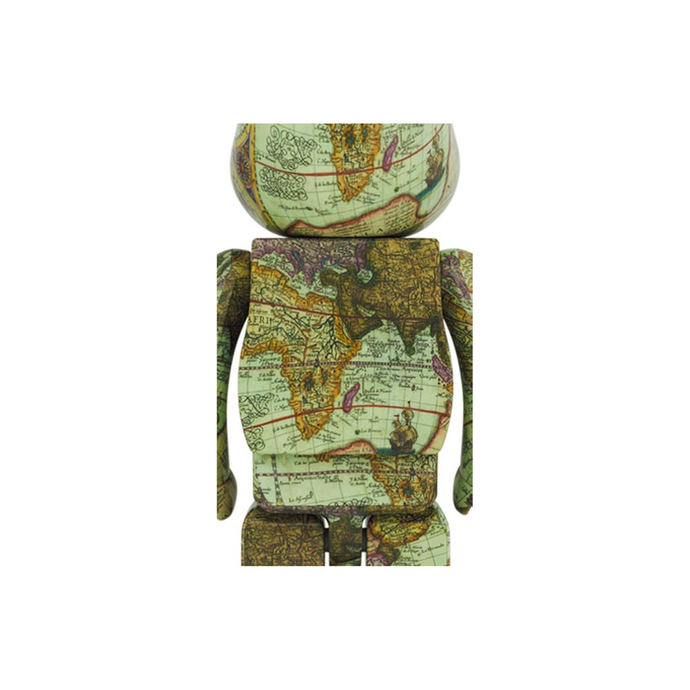 Bearbrick x atmos Aged Map 1000%