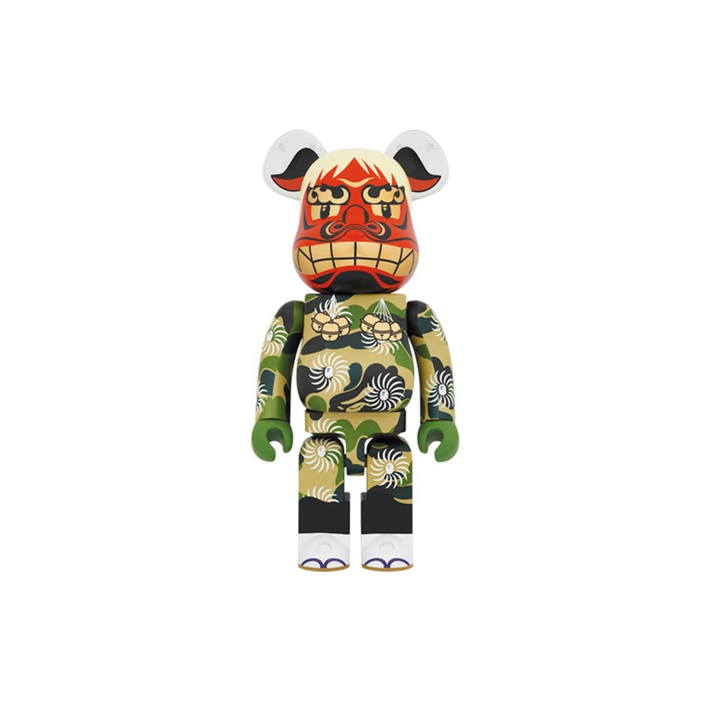 Bearbrick Lion Dance 400% Green