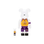 Bearbrick x Bodega x NBA Worldwide Respect Los Angeles Lakers 100% & 400% Set