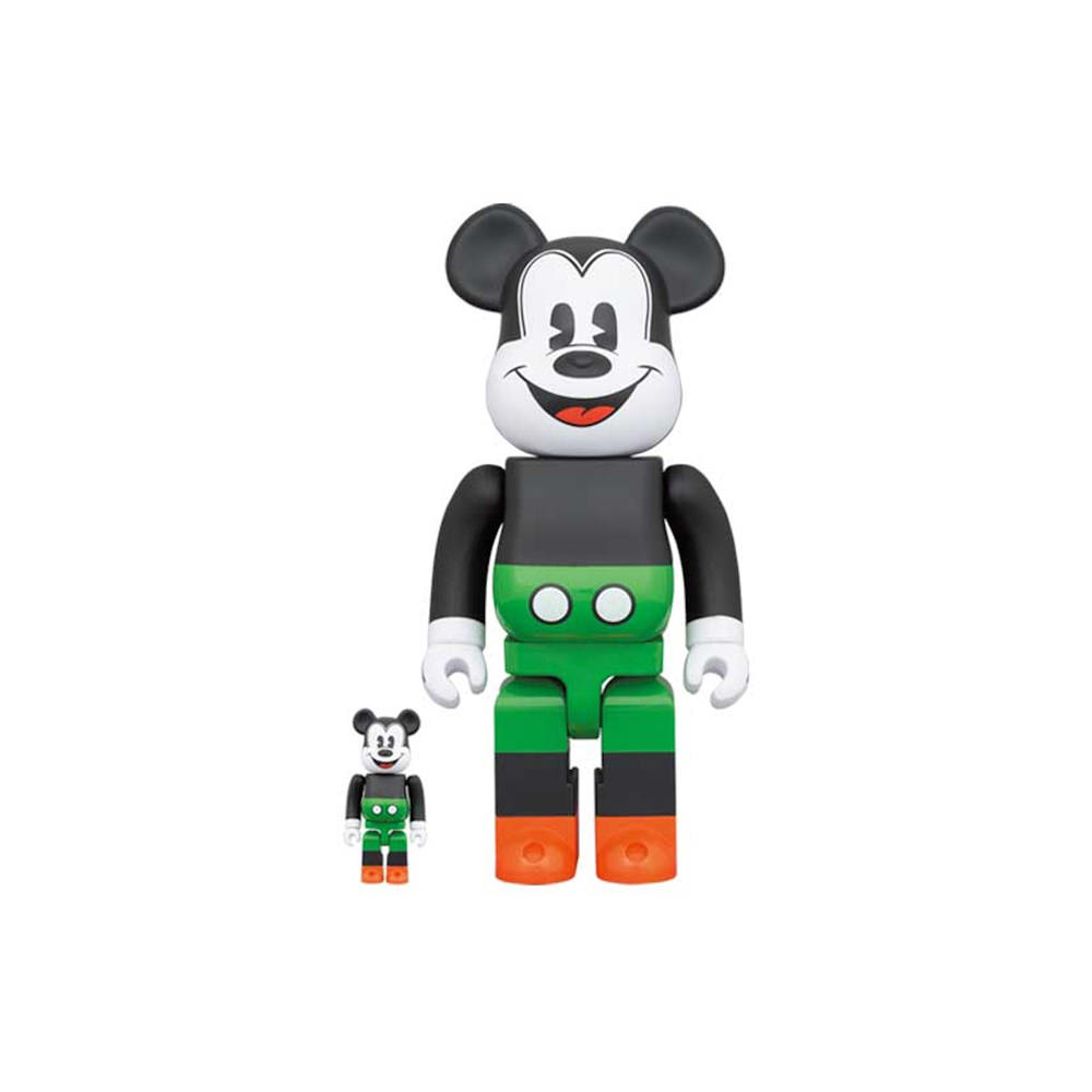 Bearbrick x Disney Mickey Mouse 1930s Poster 100% & 400% Set