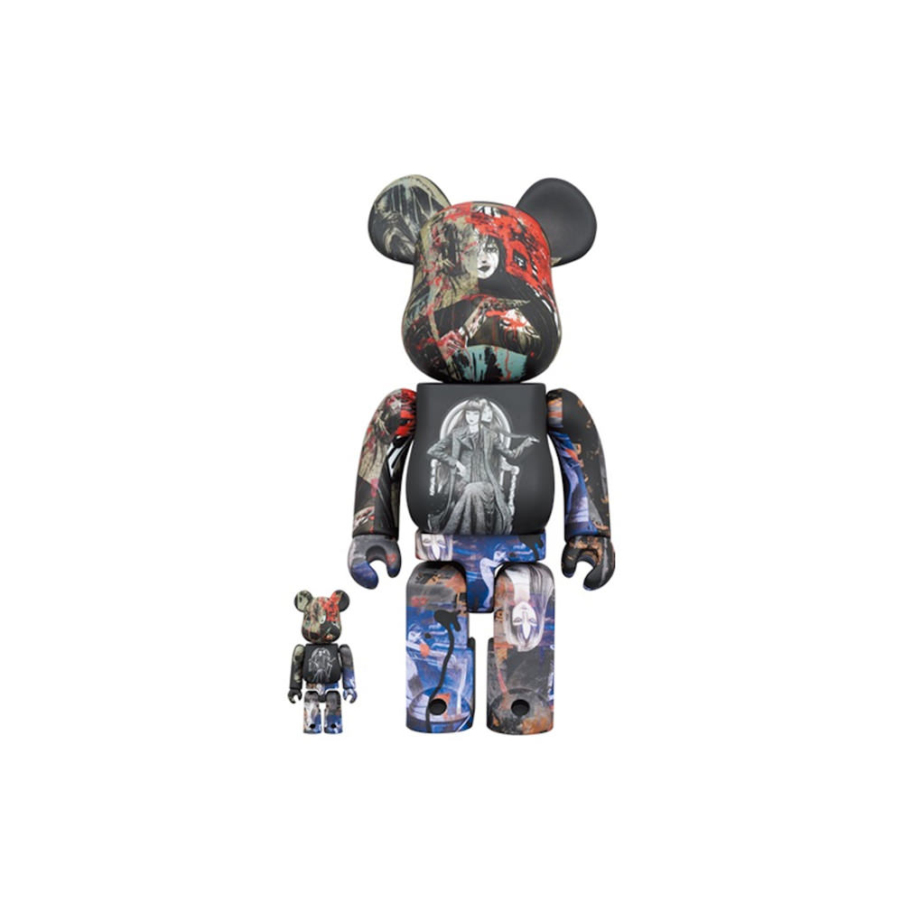 Bearbrick x S'YTE x Junji Ito Tomie 100% & 400% SetBearbrick x S