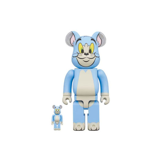 Bearbrick x Tom and Jerry (Tom) Classic Color 100% & 400% Set