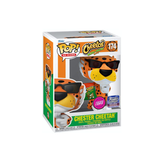 Funko Pop! Ad Icons Cheetos Cheddar Jalapeno Chester Cheetah Flocked Chase Edition Funko Hollywood Exclusive Figure #174