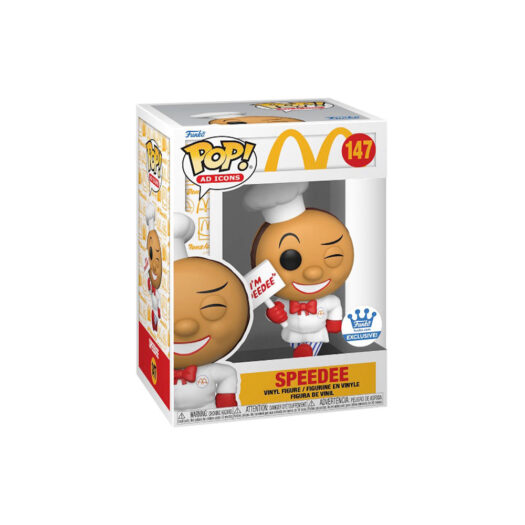 Funko Pop! Ad Icons McDonalds Speedee Funko Shop Exclusive Figure #147