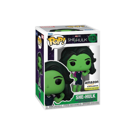 Funko Pop! Marvel Studios She-Hulk GITD Amazon Exclusive Figure #1126