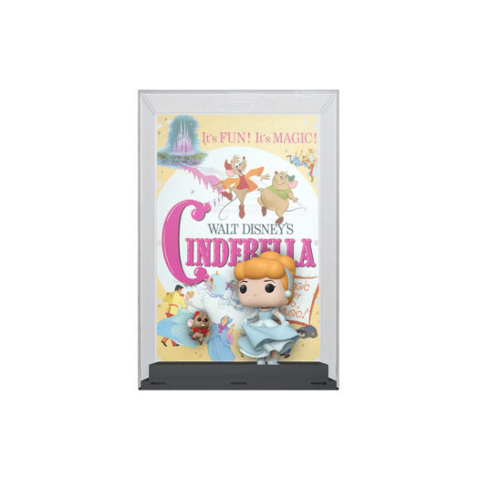 Funko Pop! Movie Posters Disney 100 Cinderella with Jaq Figure #12