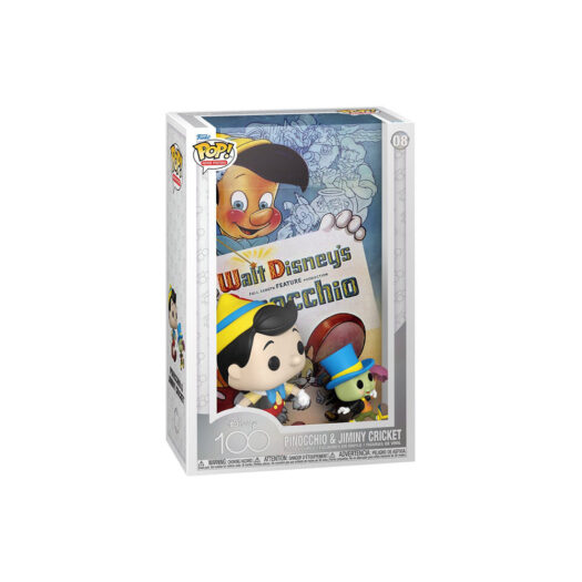 Funko Pop! Movie Posters Disney 100 Pinocchio & Jiminy Cricket Figure #08