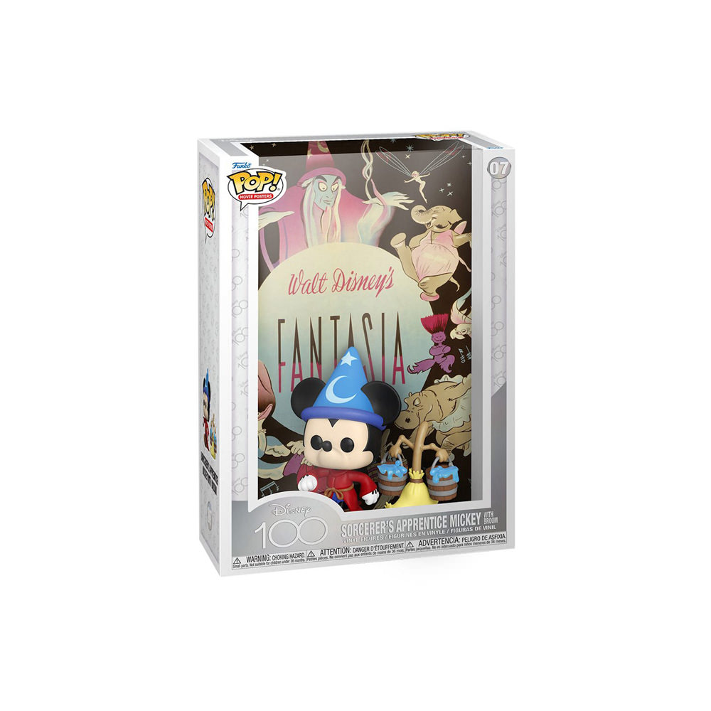 Funko Pop! Movie Posters Disney 100 Sorcerer’s Apprentice Mickey With 