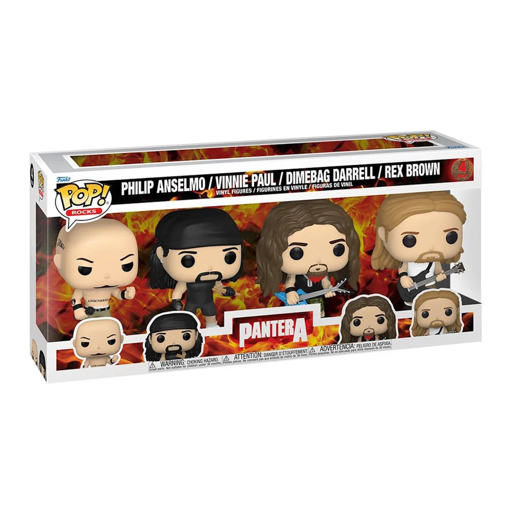 Funko Pop! Rocks Pantera 4PackFunko Pop! Rocks Pantera 4Pack OFour