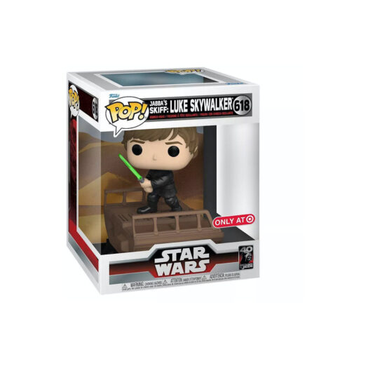 Funko Pop! Star Wars ROTJ 40th Anniversary Jabba's Skiff: Luke Skywalker Target Exclusive Figure #618