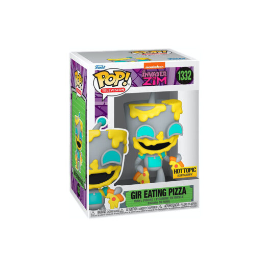 Funko Pop! Television Invader Zim Gir Eating Pizza Hot Topic Exclusive Figure #1332