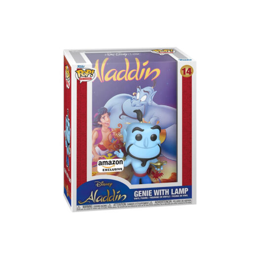 Funko Pop! VHS Covers Disney Aladdin Genie with Lamp Amazon Exclusive Figure #14