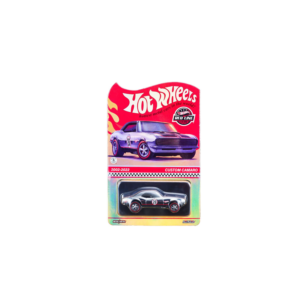 Hot Wheels RLC Exclusive 20th Anniversary Custom Camaro Chase Foil Package