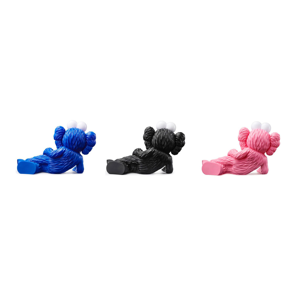 KAWS TIME OFF Vinyl Figure Set Blue/Black/PinkKAWS TIME OFF Vinyl