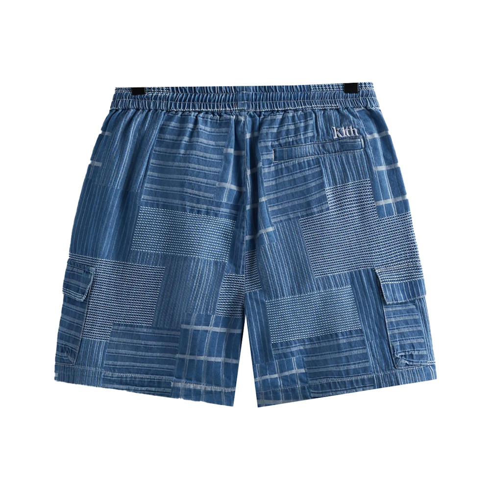 Kith Japanese Indigo Jacquard Wolcott Short Indigo