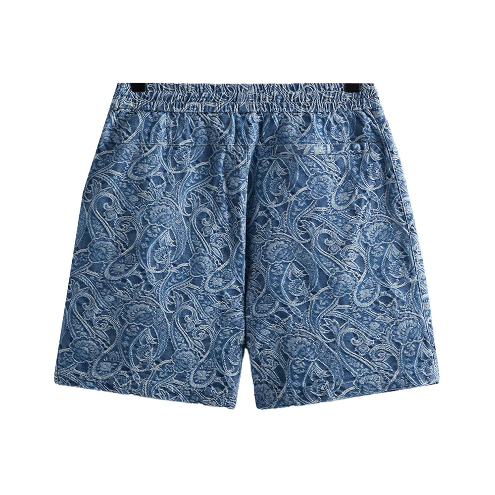 Kith Japanese Indigo Paisley Shorts