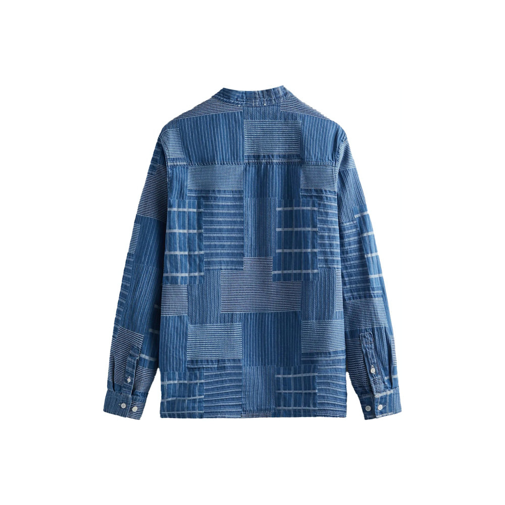 Kith Japanese Indigo Paisley Shirt abitur.gnesin-academy.ru