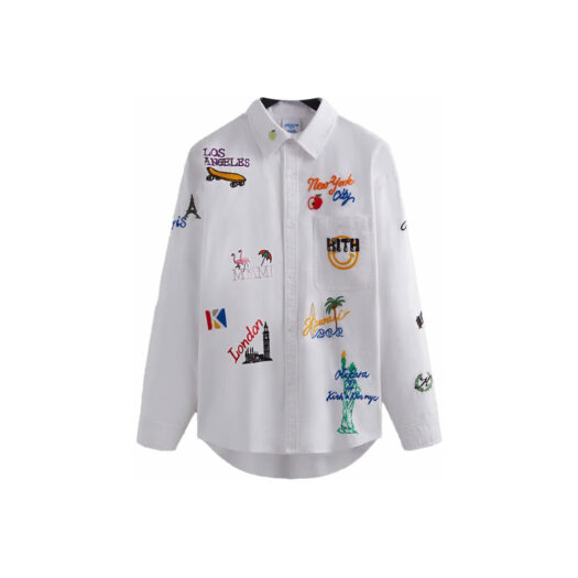 Kith Otakara NYC Apollo Oxford Button Down Shirt White