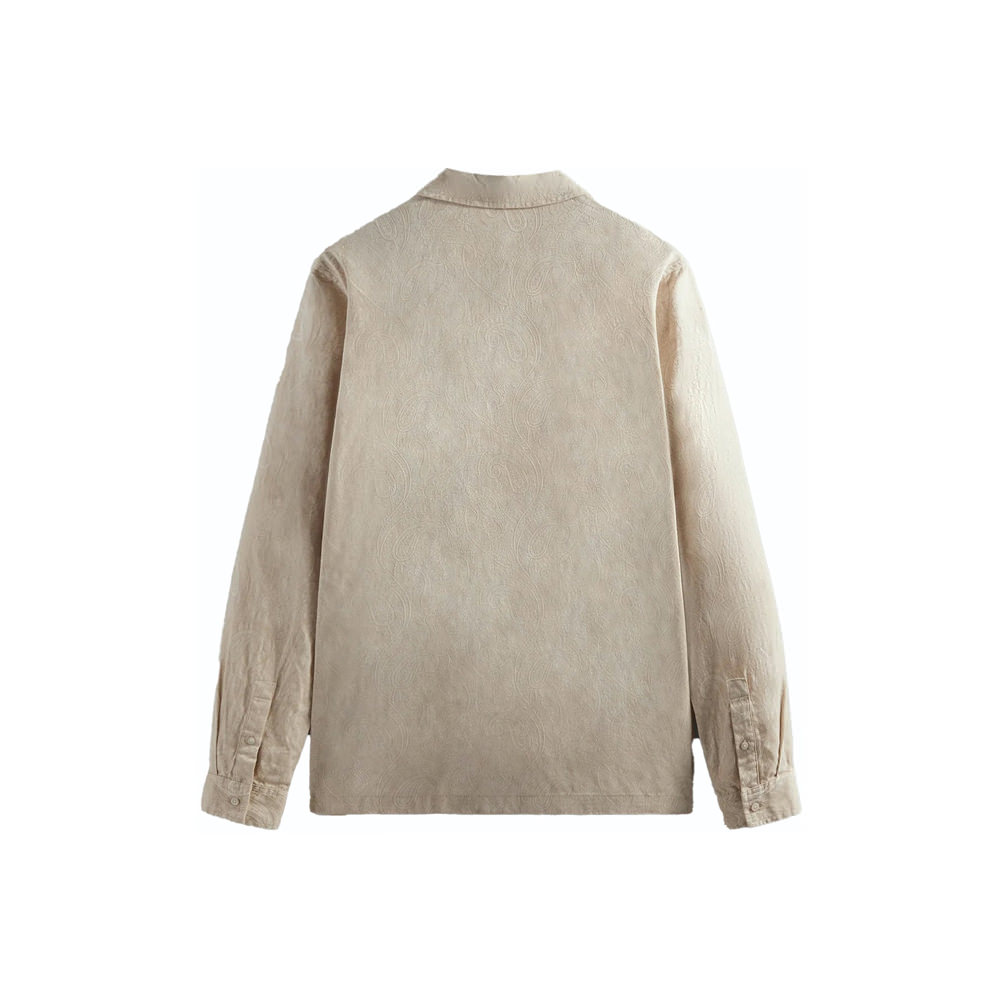 Kith Paisley Jacquard Thompson Camp Collar Shirt VeilKith Paisley ...