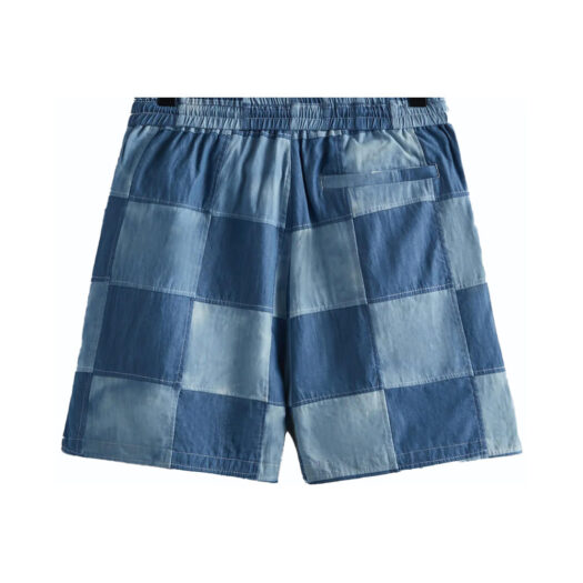 Kith Patchwork Indigo Active Short Indigo