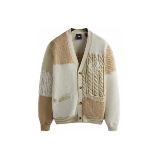 Kith Patchwork Knit Cardigan Durum