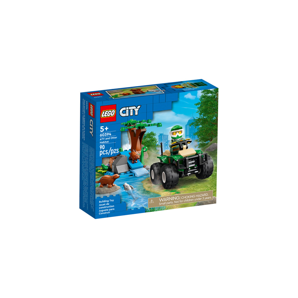 LEGO City ATV and Otter Habitat Set 60394