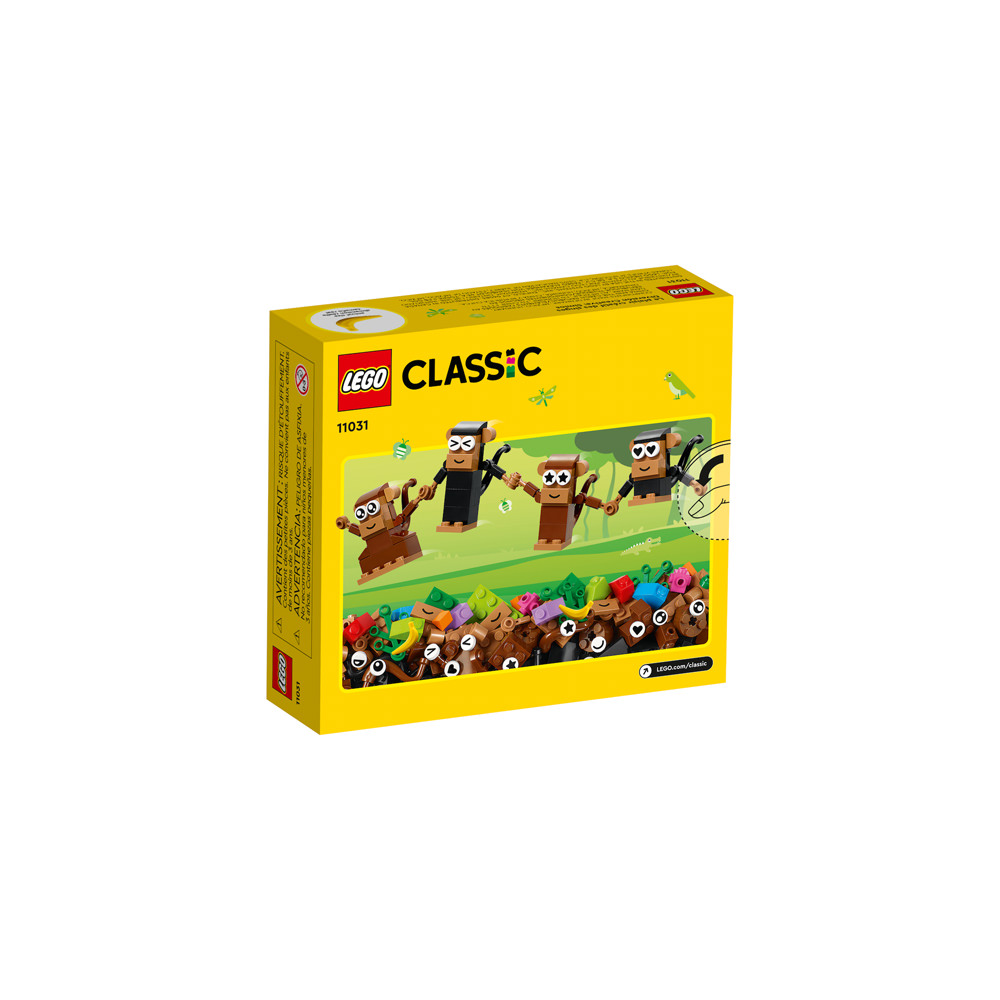 LEGO Classic Creative Fun Set Classic Creative Monkey Fun 11031 OFour