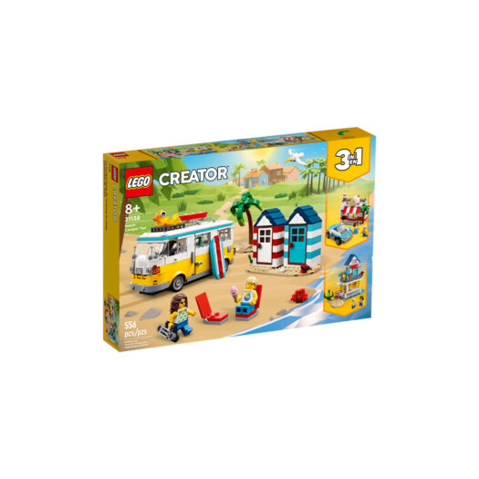 LEGO Creator 3in1 Beach Camper Van Set 31138
