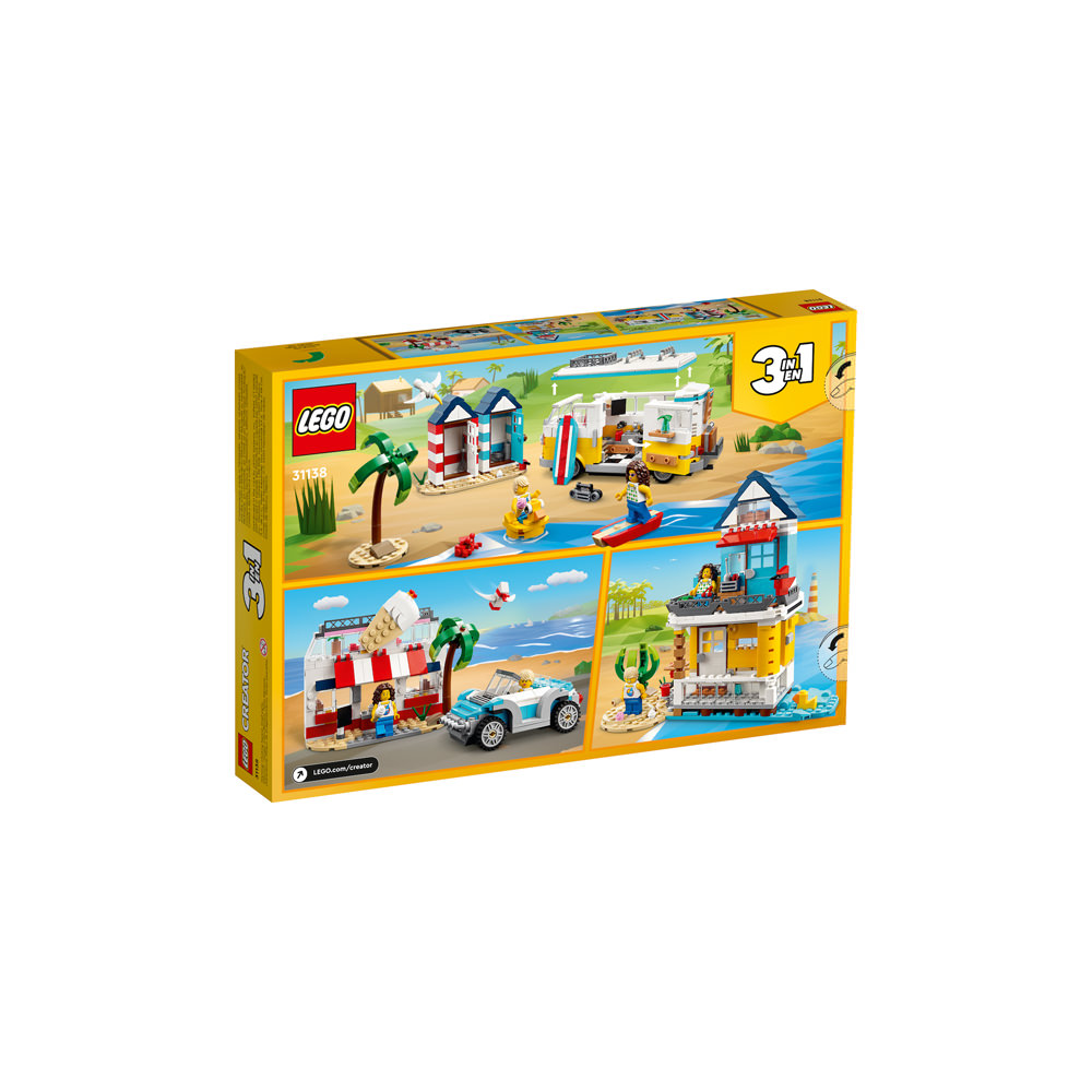 LEGO Creator 3in1 Beach Camper Van Set 31138LEGO Creator 3in1