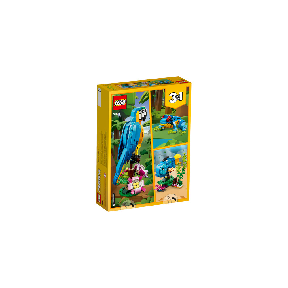 Exotic Parrot 31136 | Creator 3-in-1 | Buy online at the Official LEGO®  Shop US