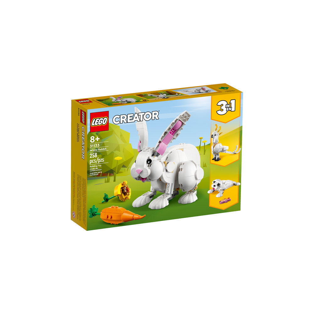LEGO Creator 3in1 White Rabbit 31133 Juego de juguetes de construcción –  Digvice