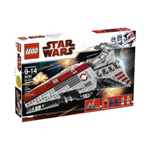 LEGO Star Wars Venator-Class Republic Attack Cruiser Set 8039